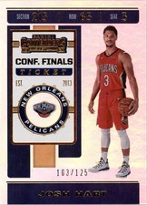 2019-20 Panini Contenders Conference Finals Ticket #51 Josh Hart /125 - BSK