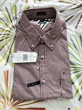 AUTHENTIC TOMMY HILFIGER MEN SHIRT Custom Fit Size L NWT