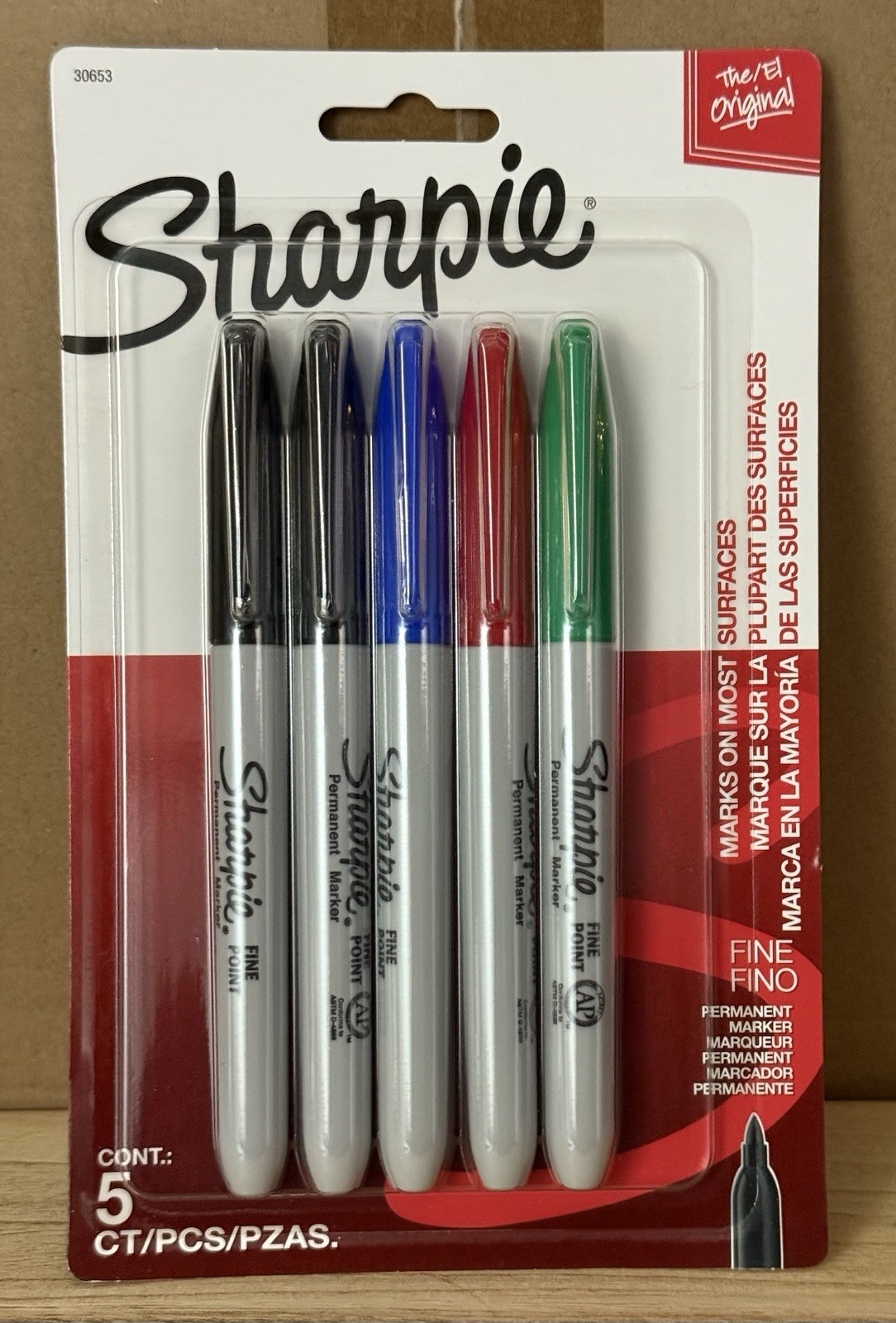 Fine Point Assorted Colors 5/pack (30653) - A0241