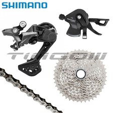 Gruppo sistema posteriore Shimano Deore M4100 1x10 velocità RD-M5120 SL-M4100 CS-M4100