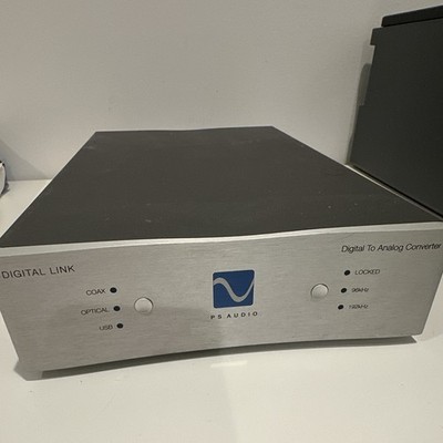 PS Audio Digital Link Digital to Analog Converter DAC Coax Optical USB Inputs