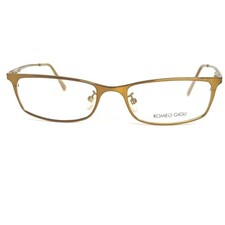 Romeo Gigli RG37603 Bronze Metal Eyeglass Frames Made in Italy 50-17-135 Mens