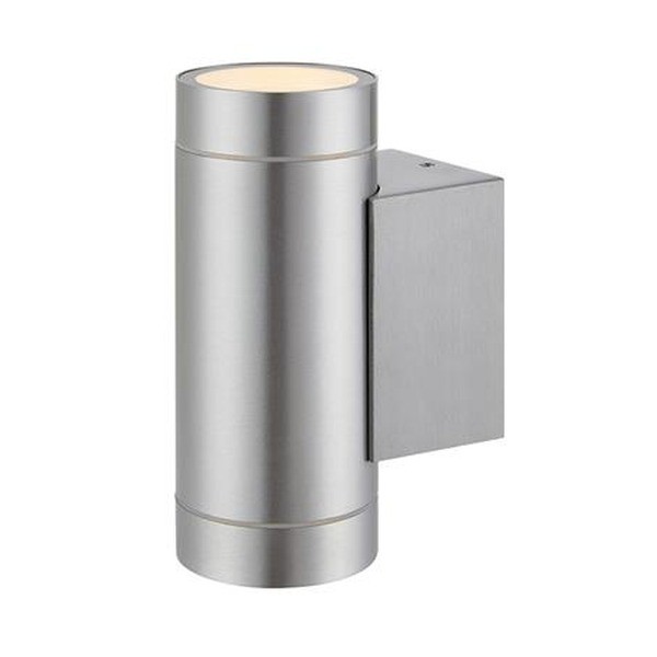 ALUMINIUM PIPE/ TRANSPARENT WALL LIGHT WALL LAMP NT 2X GU10/ 35W