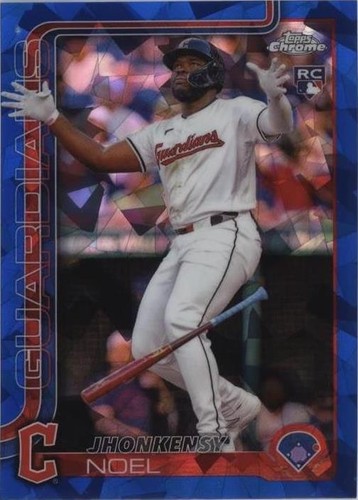 Jhonkensy Noel 直筆サイン マイナー27本塁打！22歳プロスペクト 2025 Topps Chrome Jhonkensy Noel Auto | eBay