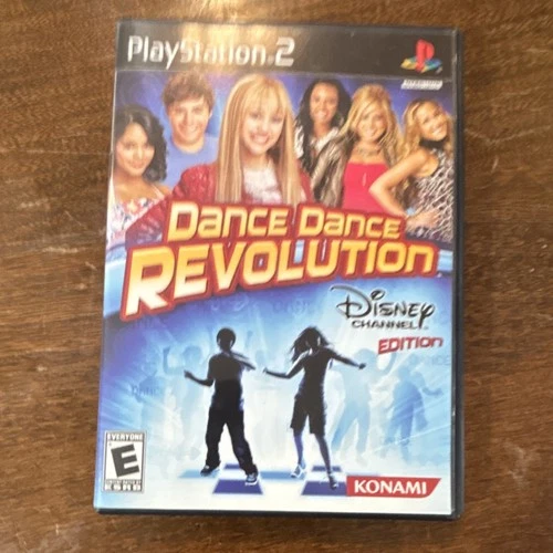 Dance Dance Revolution Disney Channel Edition PS2 Konami Manual Multiplayer