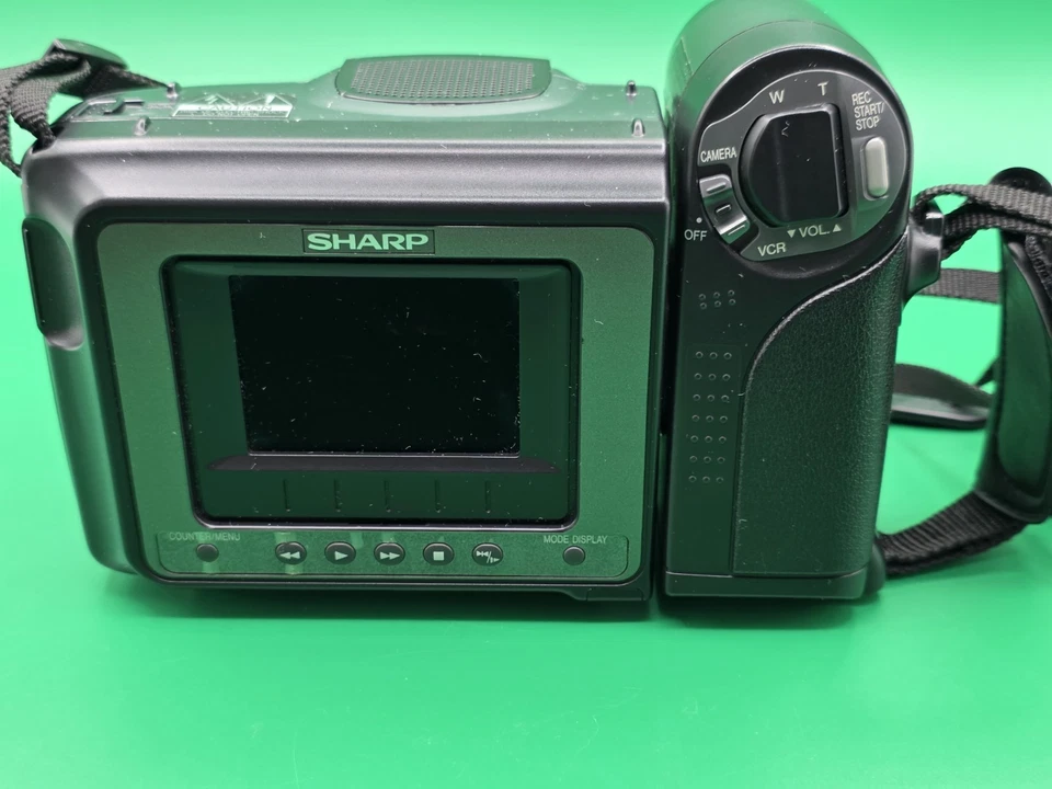 Sharp ViewCam VL-E33U 8mm Camcorder Vintage 90s - TESTED & WORKING  - Image 2 of 4