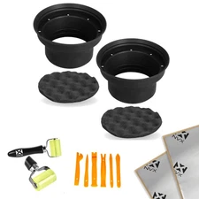 NVX XBAF65 6.5" / 6.75" Baffle Kit w/ Damping, Roller & Panel Tools