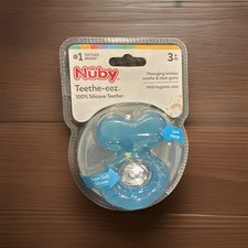 Nuby Stage 1 Teether - Blue: Sensory Development