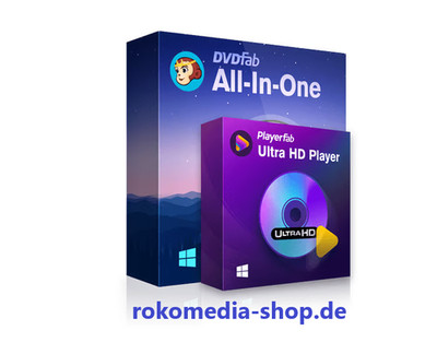 DVDFab All In One Suite + Ultra HD Player DAUERLIZENZ Garantie Download TOP !!