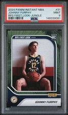2024 PANINI INSTANT NBA JOHNNY FURPHY /25 RPS FIRST LOOK-JUNGLE PSA 9