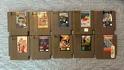 NES Games Lot of 10 - Nintendo Entertainment System  - Tested and Working