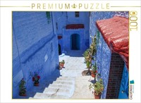 Calvendo Puzzle Unterwegs In Chefchaouen | 1000 Teile Lege-GrößE 64 × 48 Cm Foto