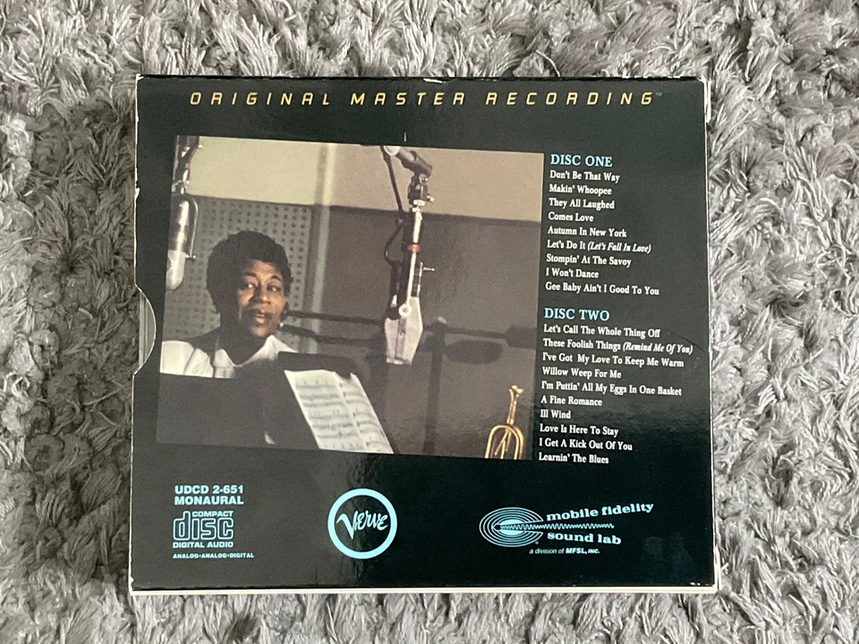 Ella and Louis Again MFSL 24k Gold CDs UDCD 2-651 Original Master Recording - Bild 2 von 4