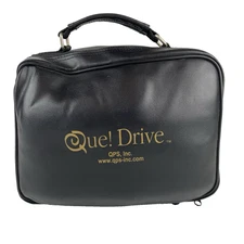 Que! Fire Drive QPS-525 External 12x 10x 32x CD-RW Firewire Case Power Cord CD