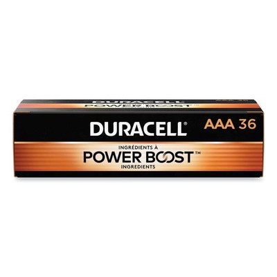 Duracell MN24P36 Power Boost CopperTop Alkaline AAA Batteries (36/Pack) New