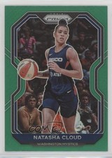 2021 Panini Prizm WNBA Green Prizm Natasha Cloud #32 0g27