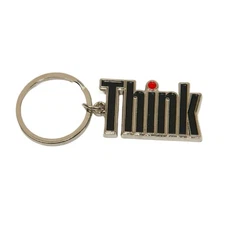 20 Pcs Lenovo ThinkPad Custom Laptop Logo Key Ring Stainless Steel Keychain 