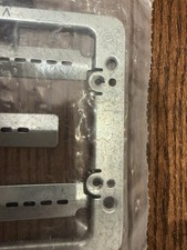 Caddy MPLS2 Low Voltage Mounting Plate With Screws, 2 Gang (Pack of 7)