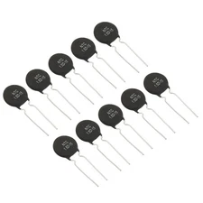 NTC Thermistors Resistors, 10Pcs 1.5 Ohm NTC 1.5 D-15 Temperature Sensor