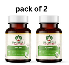 Maharishi Ayurveda BRAHMI with high-quality Bacopa monnieri 2 PackX 60EACH