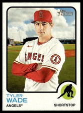 2022 Topps Heritage Tyler Wade Los Angeles Angels #351