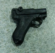 1960's Auth/Orig Marx Johnny West Mike Hazard Double Agent Luger Action Handle