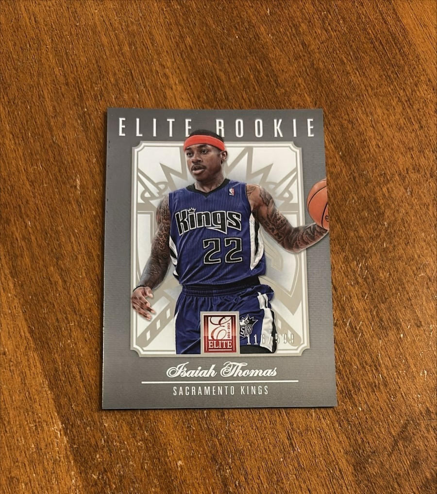 Isaiah Thomas 2012-13 Panini Elite Rookie #247 Huskies Sacramento Kings /599