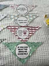 Baby bandanna bibs eight pack multiple colors