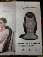 Comfier Shiatsu Back Massager With Soothing Heat. NEW