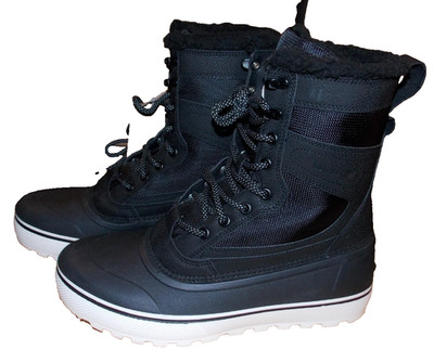 Quicksilver Men's 10 Sub Zero Hi Black Winter Snow Boots Waterproof 3M Insulate