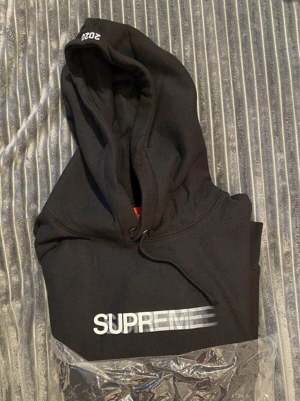 Supreme Motion Logo Hooded Sweatshirt 黒