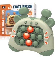 Pop Game Fidget Toys, Bubble Stress Pop Light Up Game, Handheld Fast Speed Pushi