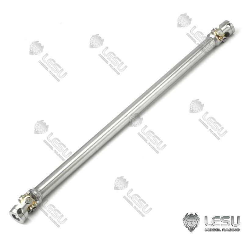 LESU 220-260MM Metal CVD Drive Shaft for Tamiye 1/14 RC Tractor Truck Model 1PC