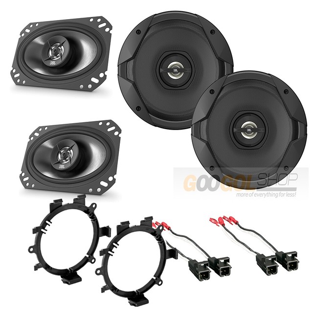 6.5 and 4x6 speakers