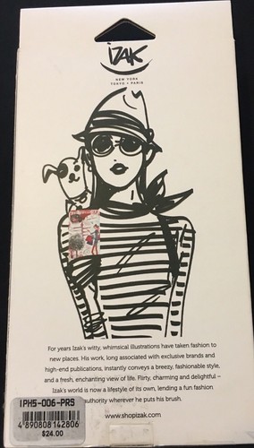 iPhone 5 Hardshell Case Paris Cartoon Theme New By iZak $24 CUTE - Picture 3 of 5