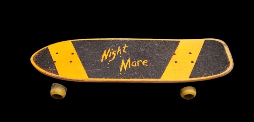 Vintage Nash Night Mare Skateboard XR-2 Trucks 1980s Nightmare