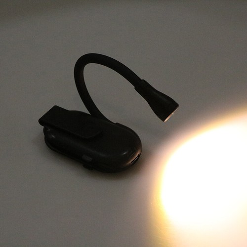Mini LED Eye Protection Book Night Light Adjustable Clip 360° Flip Study Lam _cn - Photo 10/14