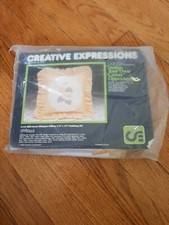 Vintage NEW Creative Expressions 4142 Wild Rose Whisper Pillow Quilting Kit