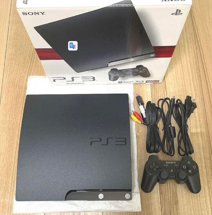 Sony PlayStation 3 PS3 CECH-2000A 120GB Black Console Full Sony PlayStation 3 PS3 CECH-2000A 120GB Black Console Full
