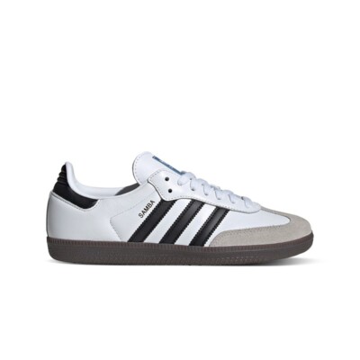 Adidas Originals Samba OG (FTWR WHITE/BLACK/CLEAR GRANITE) Women's Shoes IG9030