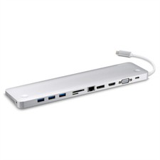 ATEN UH3234 USB-C Multiport Dock mit Power Passthrough