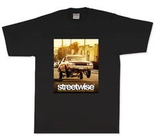 Streetwise BOUNCE Graphic T-Shirt Black M-L-XL-2XL-3XL-4XL-5XL