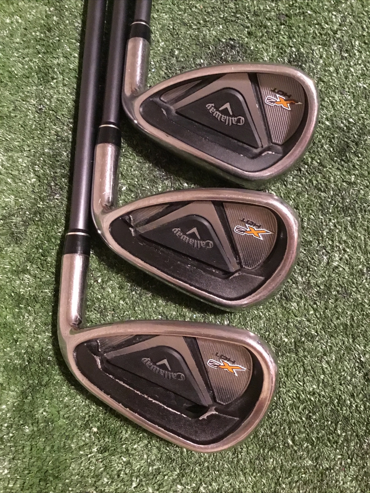 Callaway X2 Hot Irons Set (6PWGW) Regular 60 Graphite Shafts (+1/2”) eBay