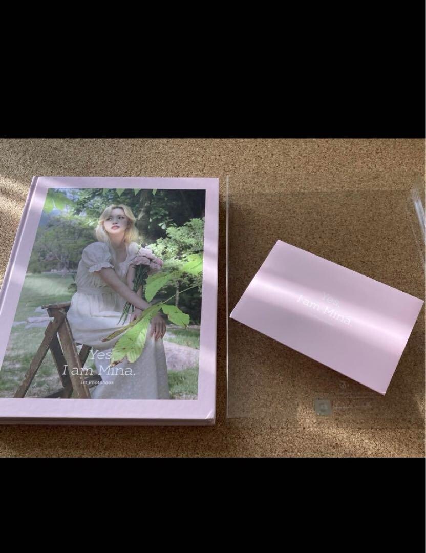 アイドル Yes, I am Mina 1st Photo Book TWICE MINA 1st Photobook Yes, I am Mina. Gray ver. Photocard | eBay