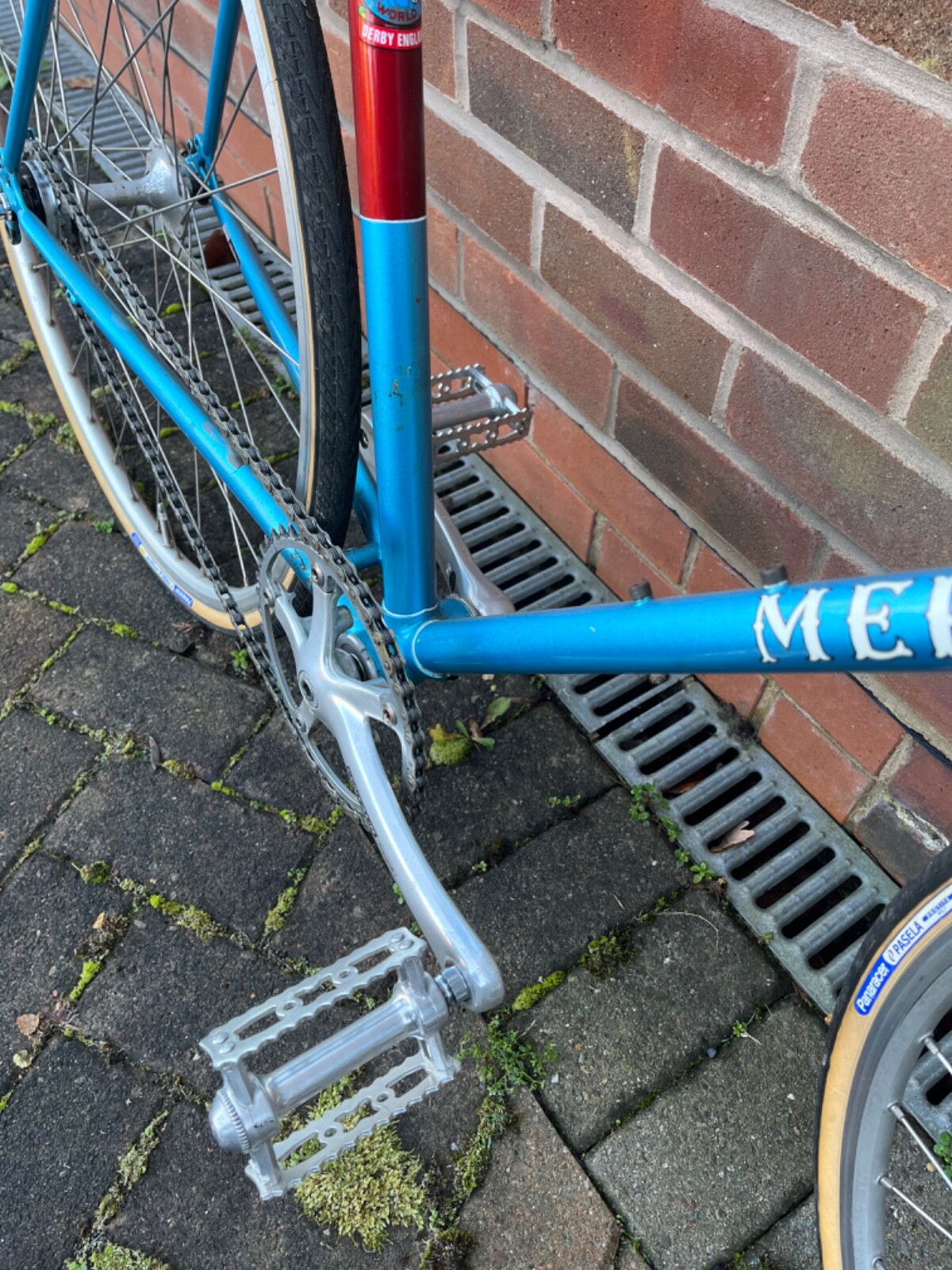 Restored Vintage Mercian Single Speed/Fixed Gear Racing Bike eBay