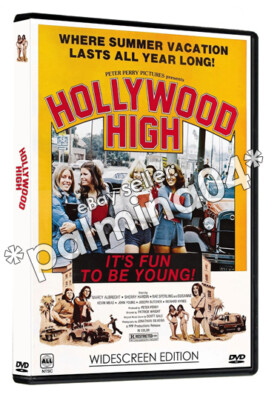 HOLLYWOOD HIGH (1976) DVD MOD 70's sexploitation drive-in classic RARE!