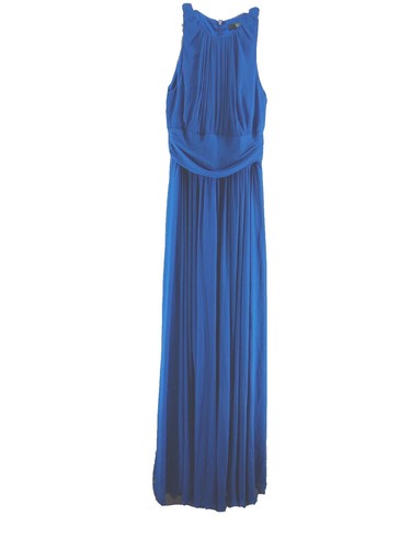 Badgley Mischka Blue Embroidered Lace Sequin Cocktail Dress Sz 6 B-M | eBay