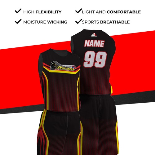 Custom Personalized Sports Uniform Men & Women - Steam Uniform - Basketball - Picture 6 of 7