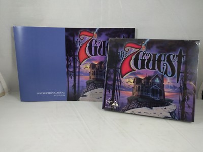 The 7th Guest PC CD Box Open, Sealed Game PC Big Box Adventure CD
