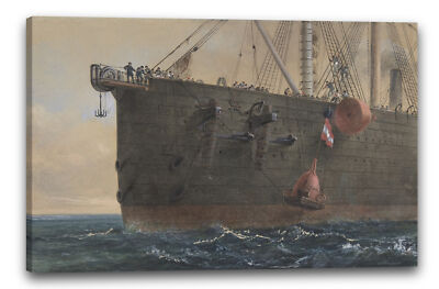 Kunstdruck Robert Charles Dudley - In the Bows of the Great Eastern: The Cable